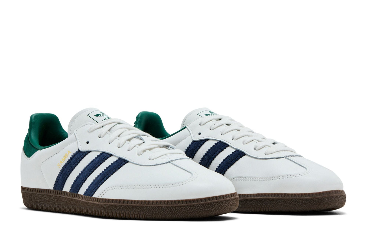 Adidas Samba OG Black White Collegiate Green