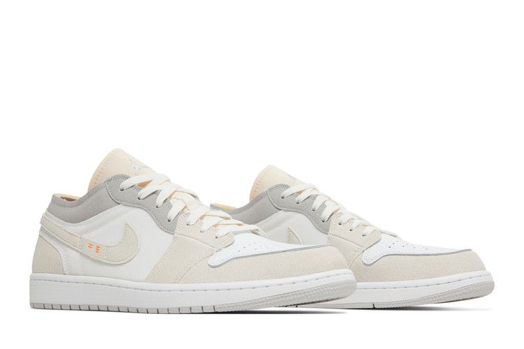 Air Jordan 1 Low Inside Out Cream White Light Grey