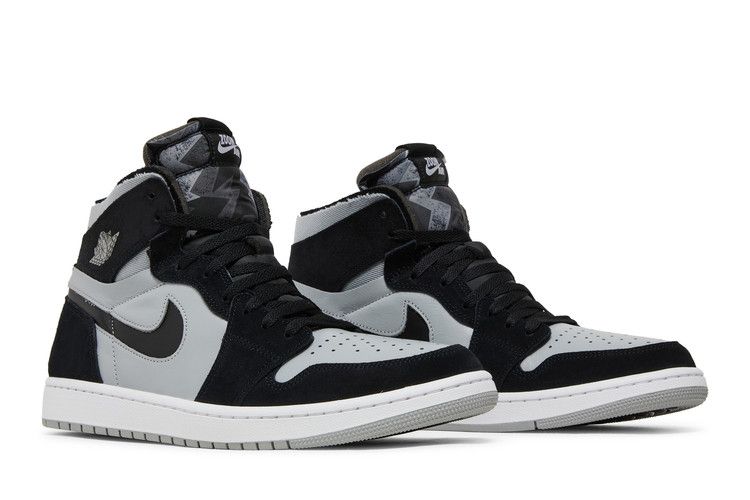 Air Jordan 1 Zoom CMFT Black Light Smoke Grey