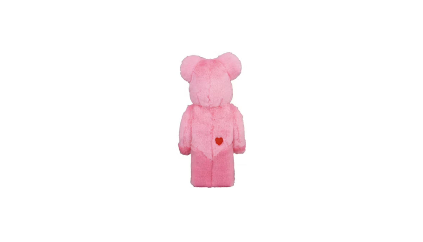 Bearbrick x Care Bears Cheer Bear Costume Ver. 400% - No Box - BCBCBCV