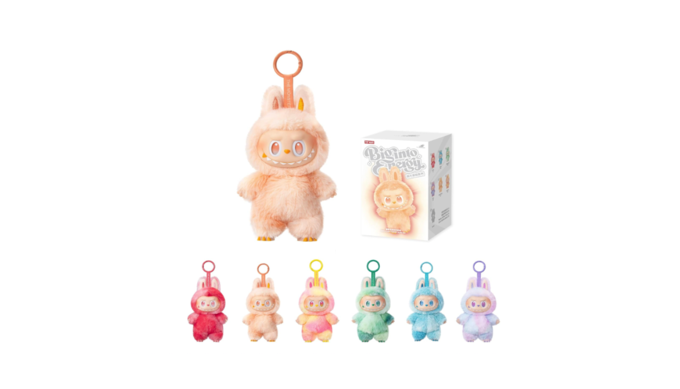 Pop Mart Labubu The Monsters Big into Energy Series Vinyl Plush Pendant Single Blind Box - PM-PMLTMB-MULTI