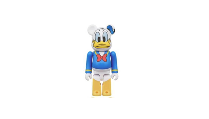 BEARBRICK: CHASE MICKEY MOUSE & FRIENDS Donald - BCMMFD
