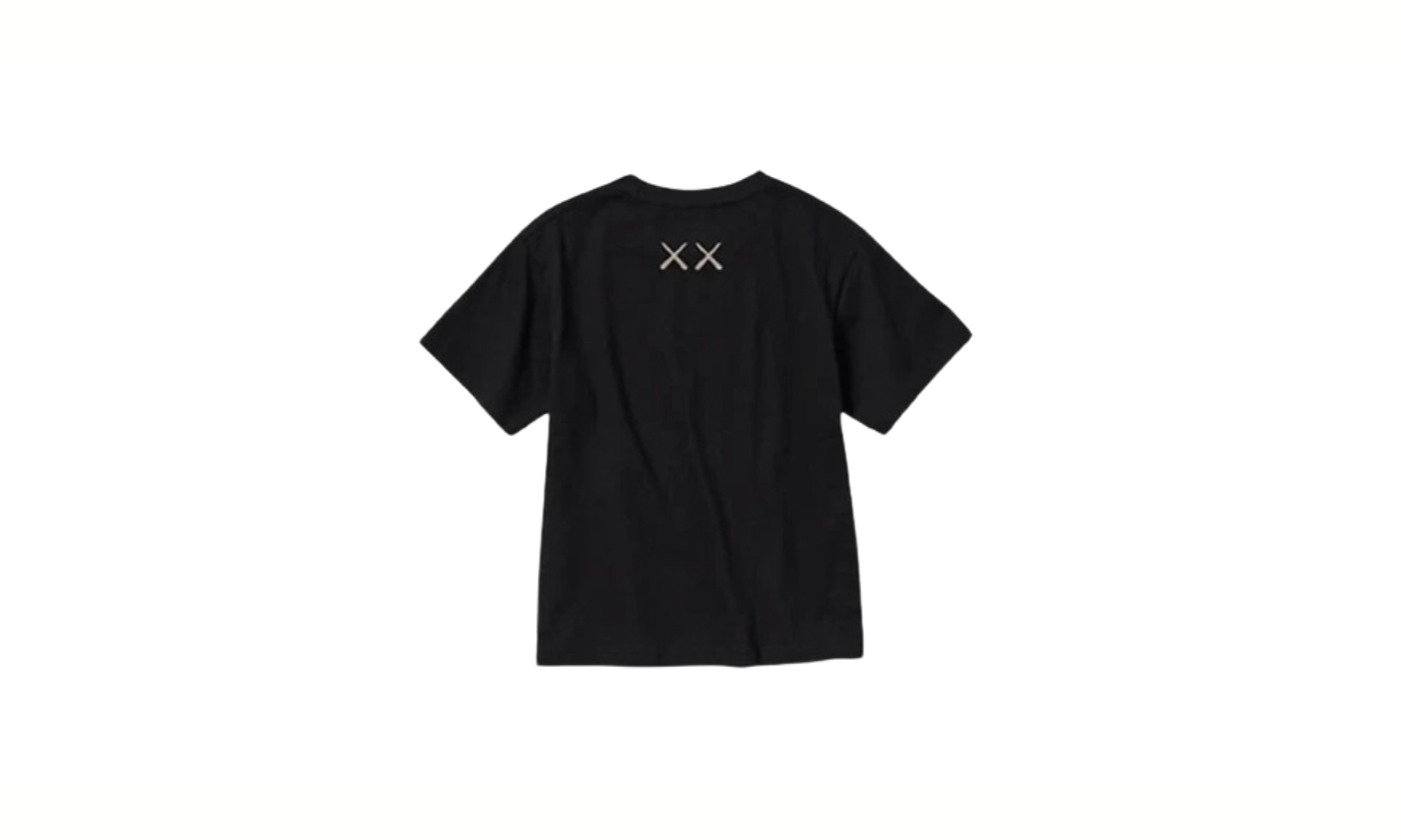 Uniqlo T-Shirt KAWS Black Graphic