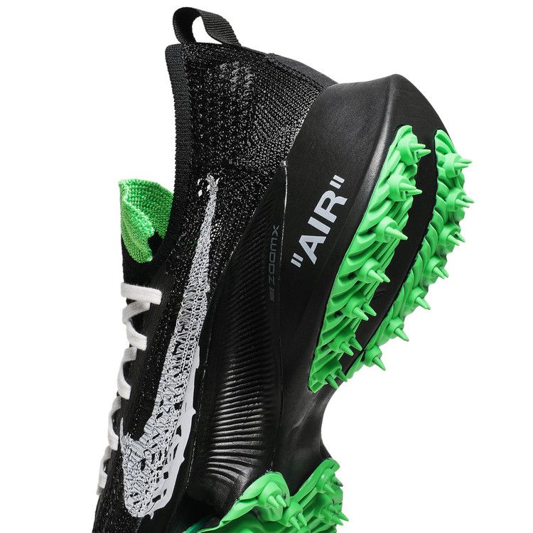 Nike Air Zoom Tempo Next% Flyknit Off-White Black Scream Green