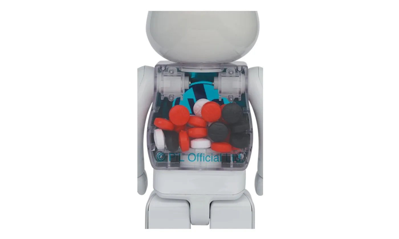 Bearbrick PiL 1000% Chrome Ver. - BEAR-BEP1CV-CHROMEVER.
