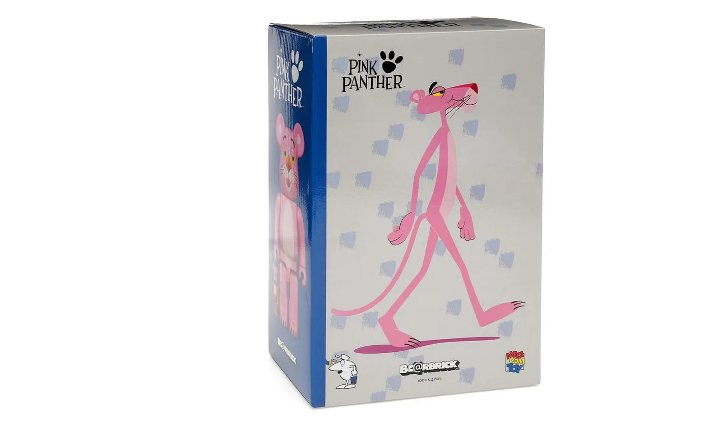 Bearbrick Pink Panther 100% & 400% Set - BEAR-BEARBRIC-MULTI