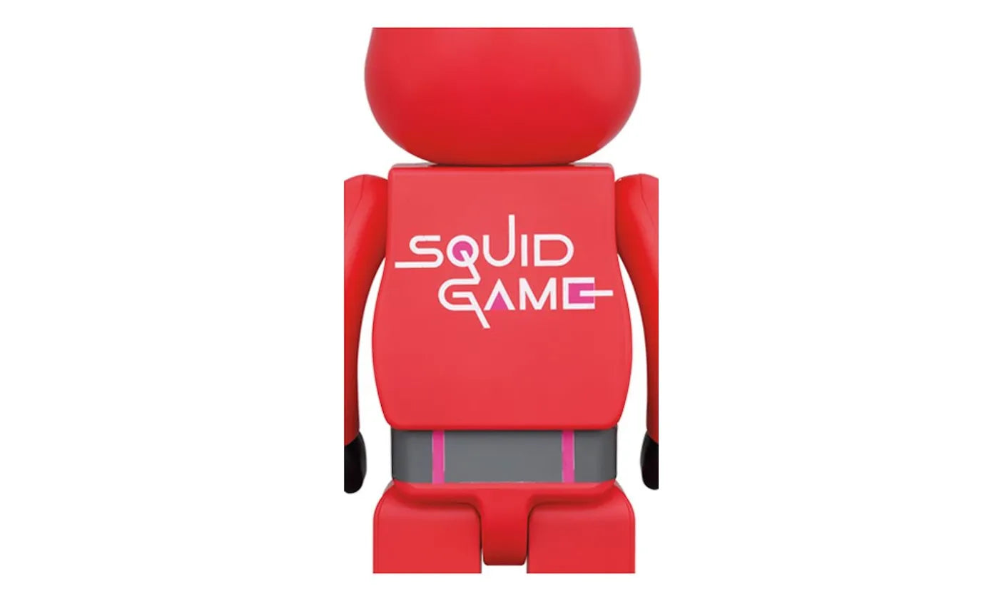 Bearbrick x Squid Game Guard (Triangle) 1000% - NO BOX - BEAR-BEARBRIC-MULTI