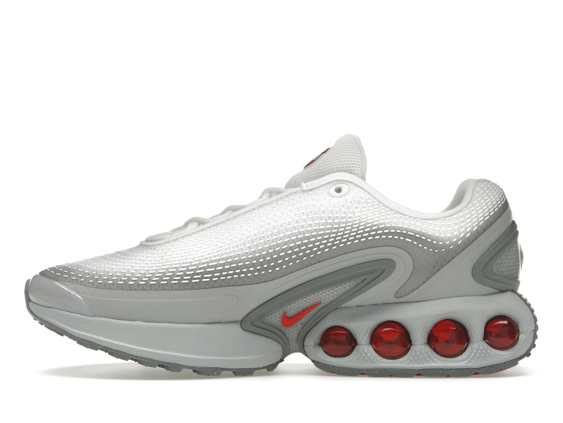 Air Max Dn SE Light Smoke Grey White Smoke Grey University Red - HQ4567-001