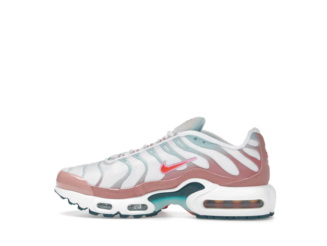 Air Max Plus White Red Stardust Jade Ice Siren Red - CD0609-110