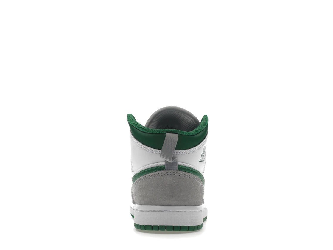 Air Jordan 1 Mid SE White Pine Green Smoke Grey (PS) - DC7249-103