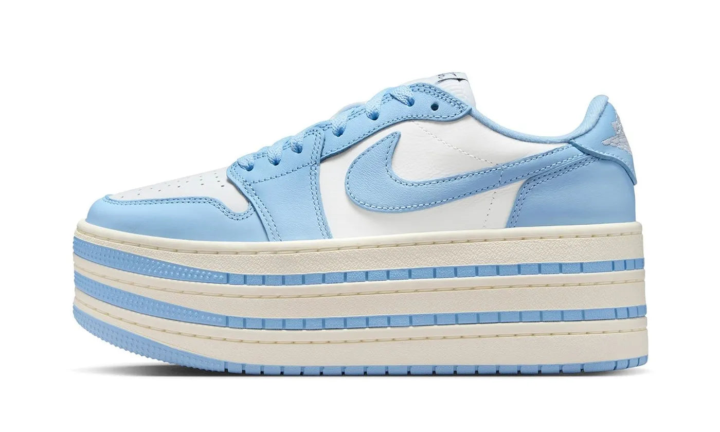 Air Jordan 1 Low Triple Stack Psychic Blue White - HV8288-402