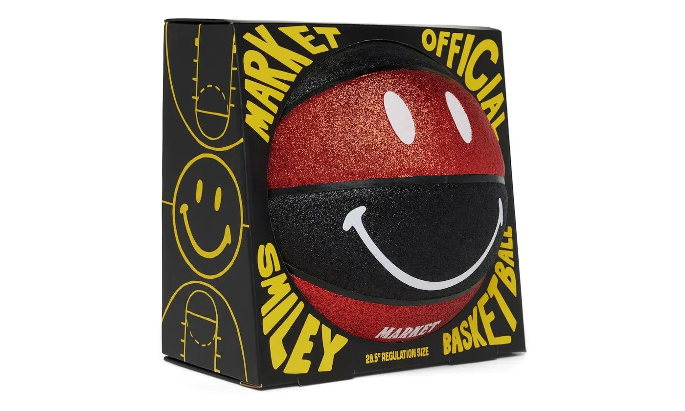 Market Smiley Glitter Windy City Basketball - MARK-MARKET S-MULTI