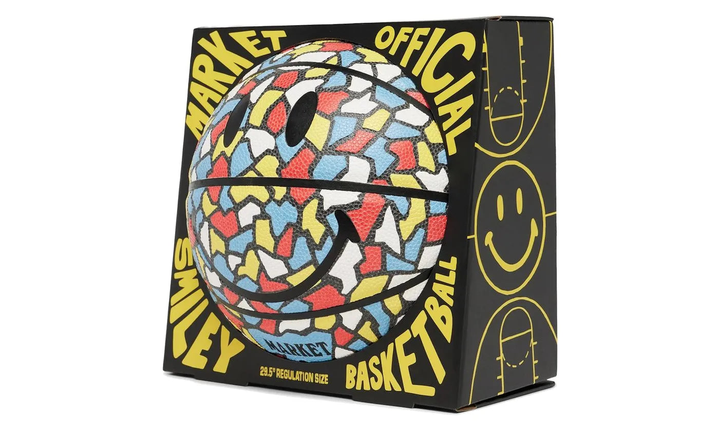 Market Smiley Market Mosaic Basketball Multicolor - MARK-MARKET S-MULTI