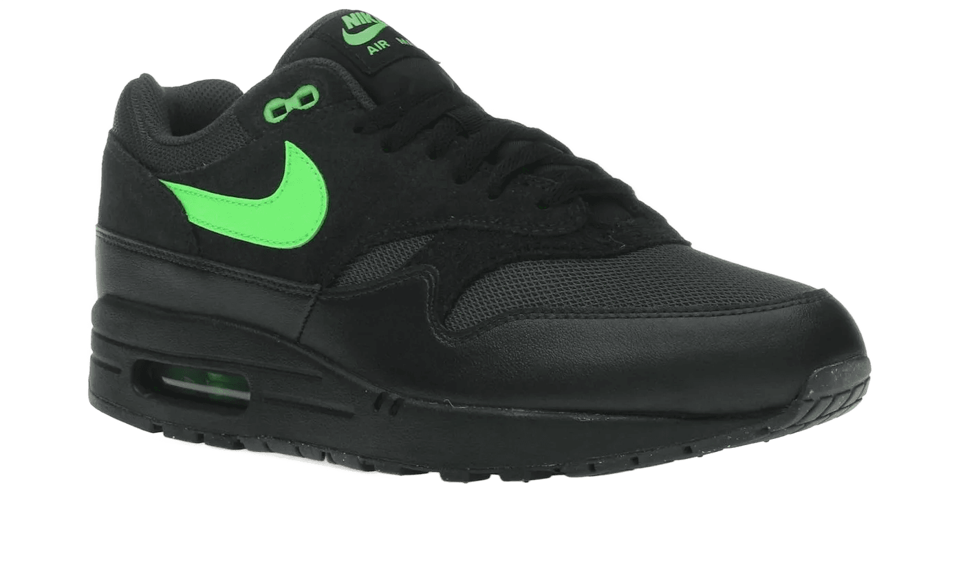 Air Max 1 Essential Black Green Strike - FZ5808-012