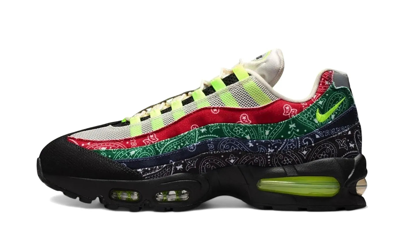 Air Max 95 OG Big Bubble Neon Paisley Bandana - IQ0620-100
