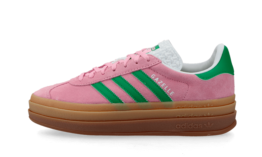 gazelle-bold-true-pink-green-cloud-white-basketsold