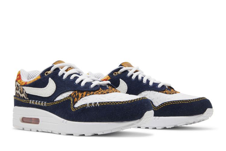 Air Max 1 Premium Denim Leopard - FJ4452-432