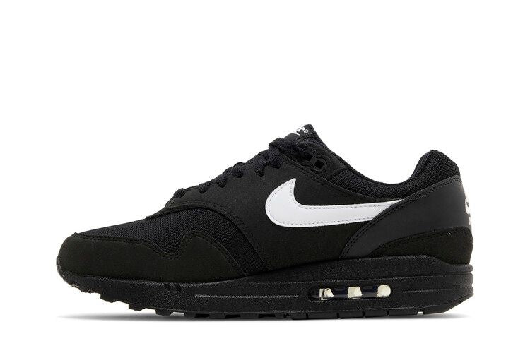 Air Max 1 Black White Swoosh - FZ0628-010