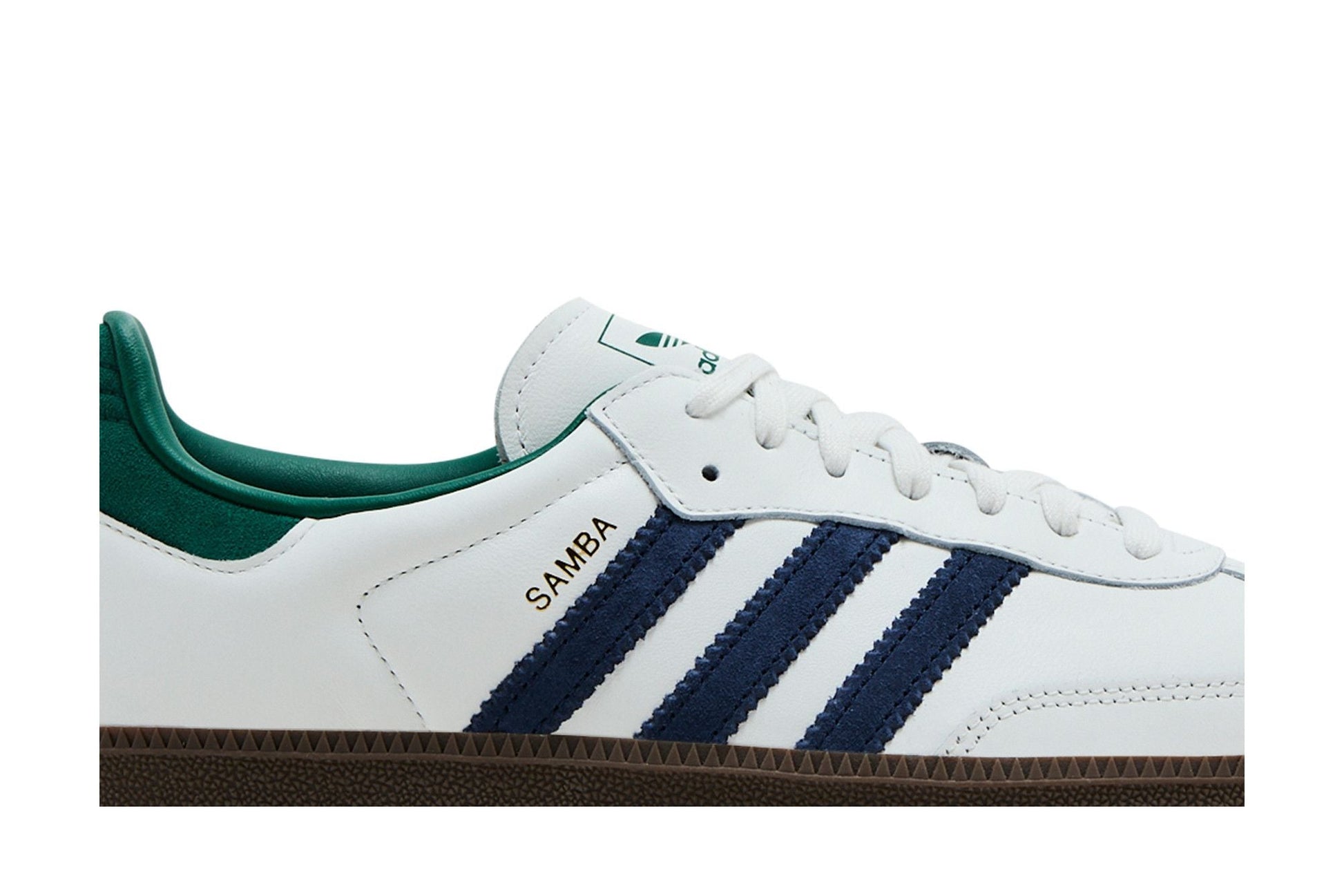 Adidas Samba OG Black White Collegiate Green