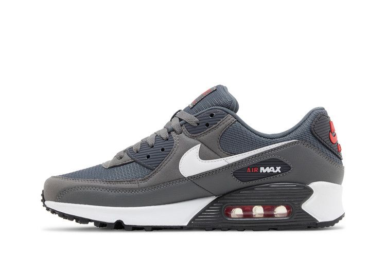 Air Max 90 Iron Grey University Red - DR0145-003