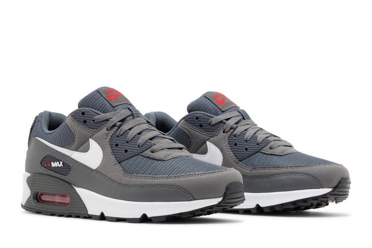 Air Max 90 Iron Grey University Red - DR0145-003