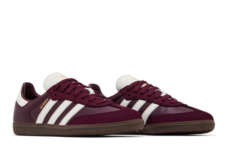 Samba OG Maroon Off White Gum - JR8844