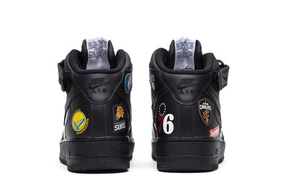 Air Force 1 Mid Supreme NBA Black - AQ8017-001