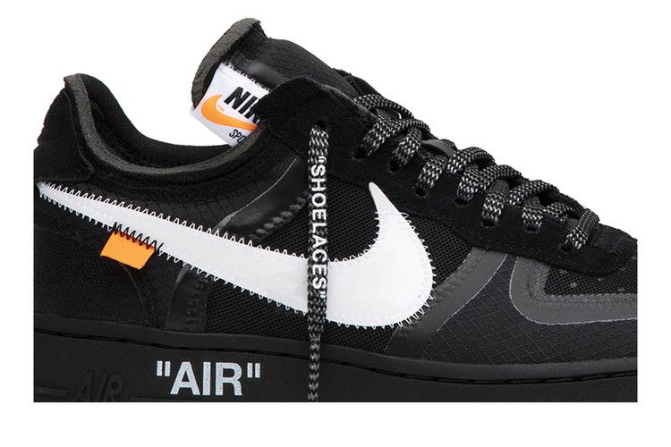 Air Force 1 Low Off-White Black - AO4606-001