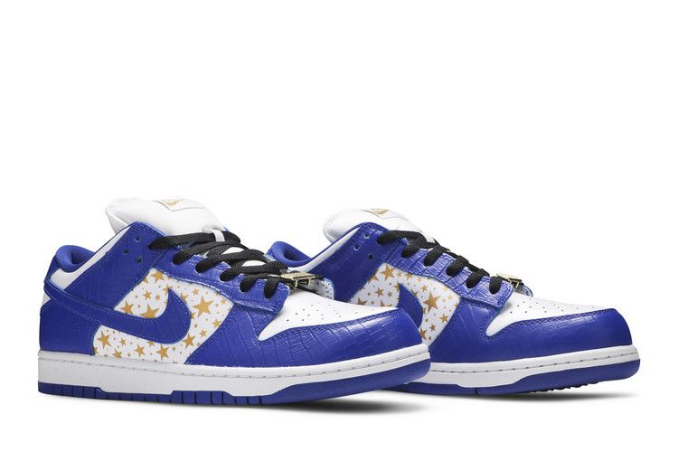 SB Dunk Low Supreme Stars Hyper Royal (2021) - DH3228-100