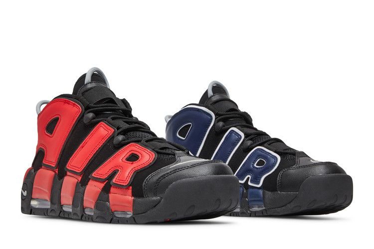 Air More Uptempo 96 Alternates Split Black Varsity Red - DJ4400-001