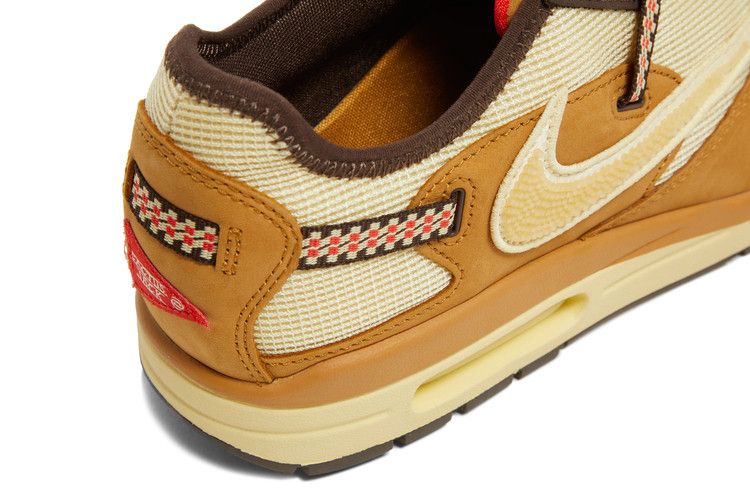 Air Max 1 Travis Scott Cactus Jack Wheat Lemon Drop - DO9392-701