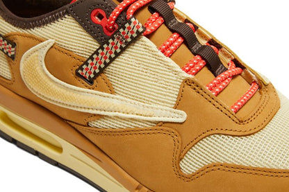Air Max 1 Travis Scott Cactus Jack Wheat Lemon Drop - DO9392-701