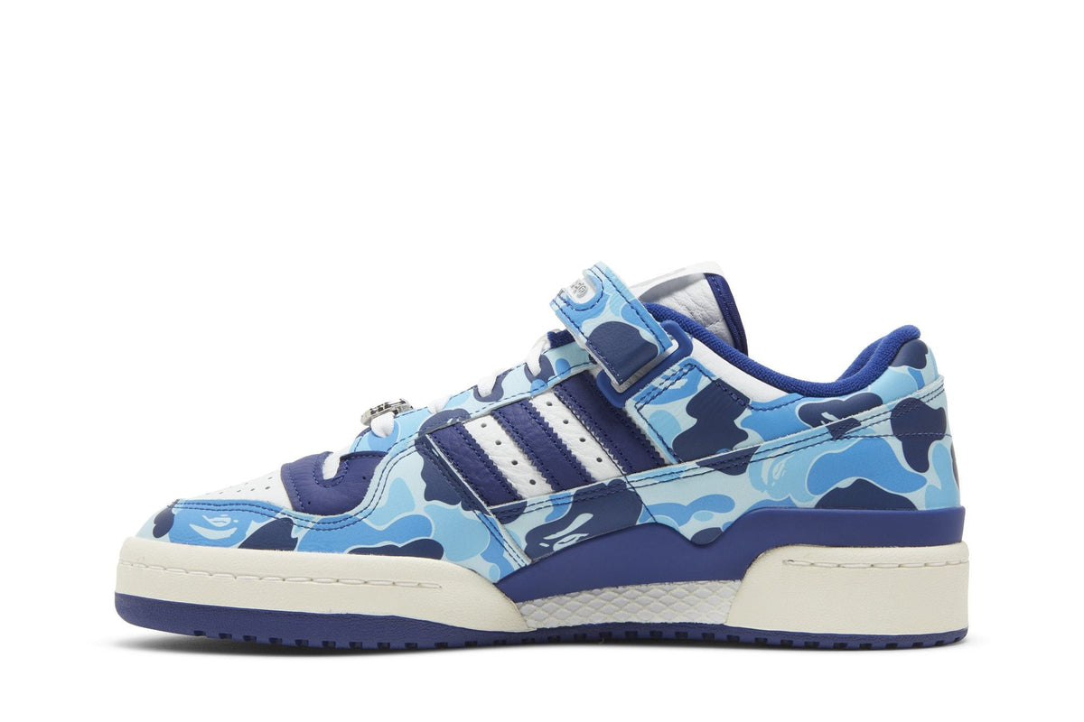 Adidas Forum 84 Low Bape 30th Anniversary Blue Camo