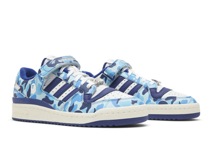 Adidas Forum 84 Low Bape 30th Anniversary Blue Camo