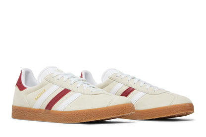 Adidas Gazelle Aluminum Collegiate Burgundy