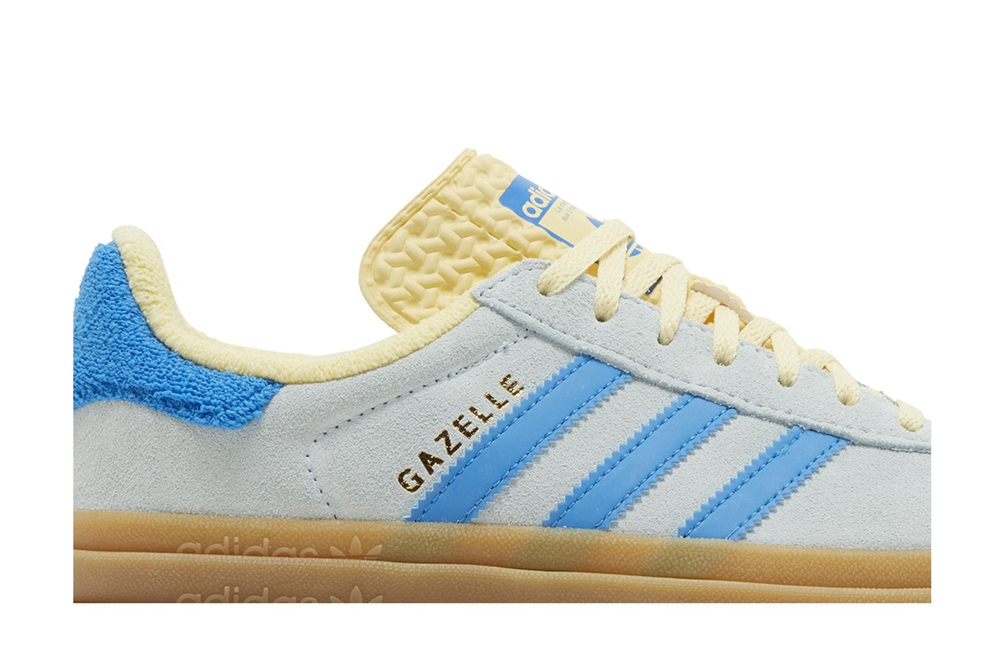 Adidas Gazelle Bold Almost Blue Yellow