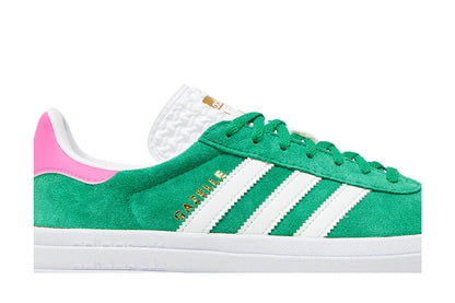 Adidas Gazelle Bold Green Lucid Pink