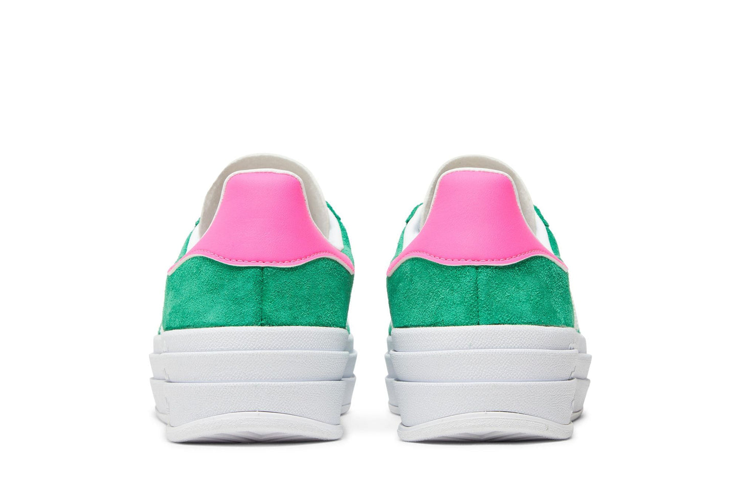 Adidas Gazelle Bold Green Lucid Pink