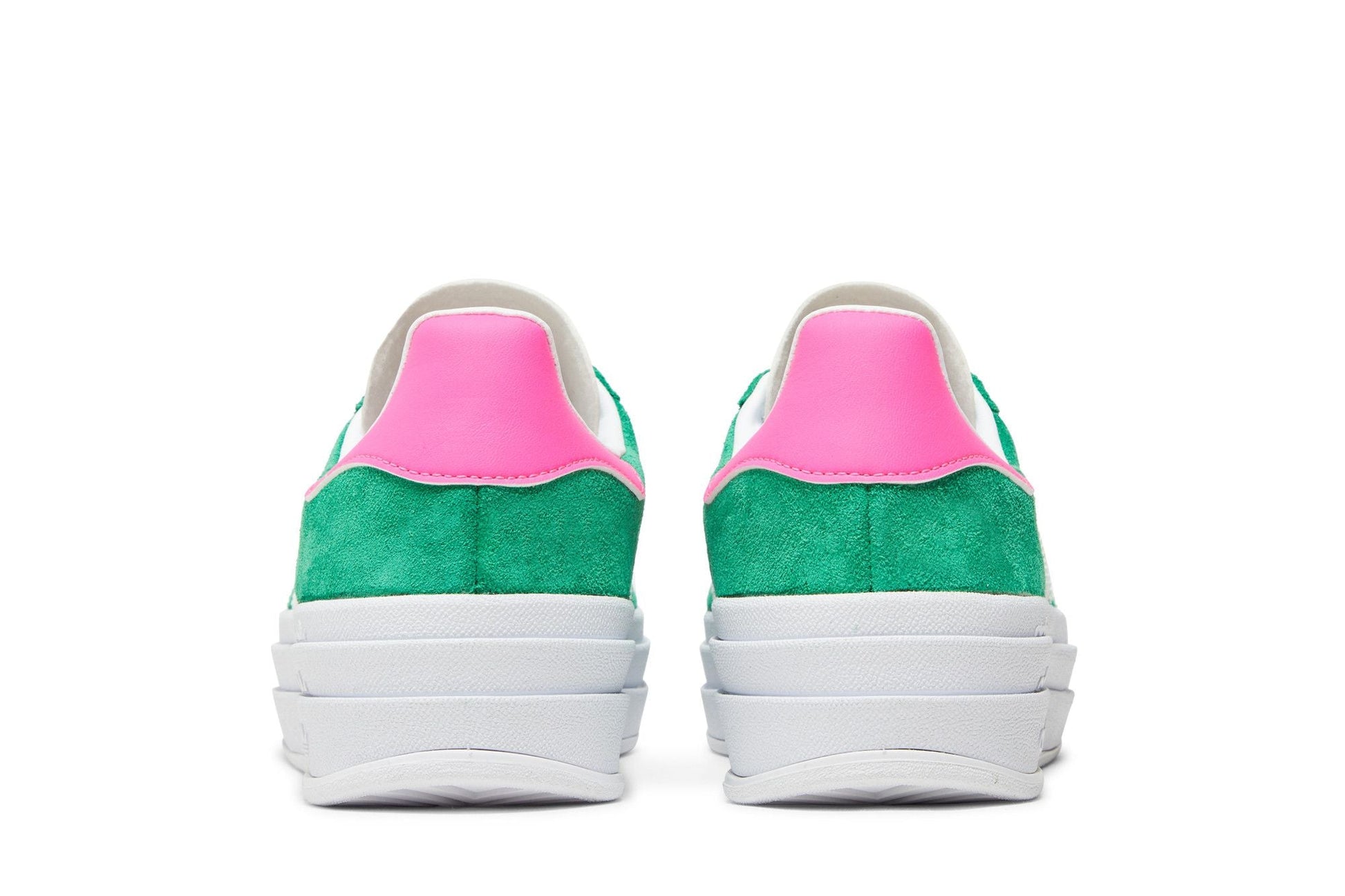 Adidas Gazelle Bold Green Lucid Pink