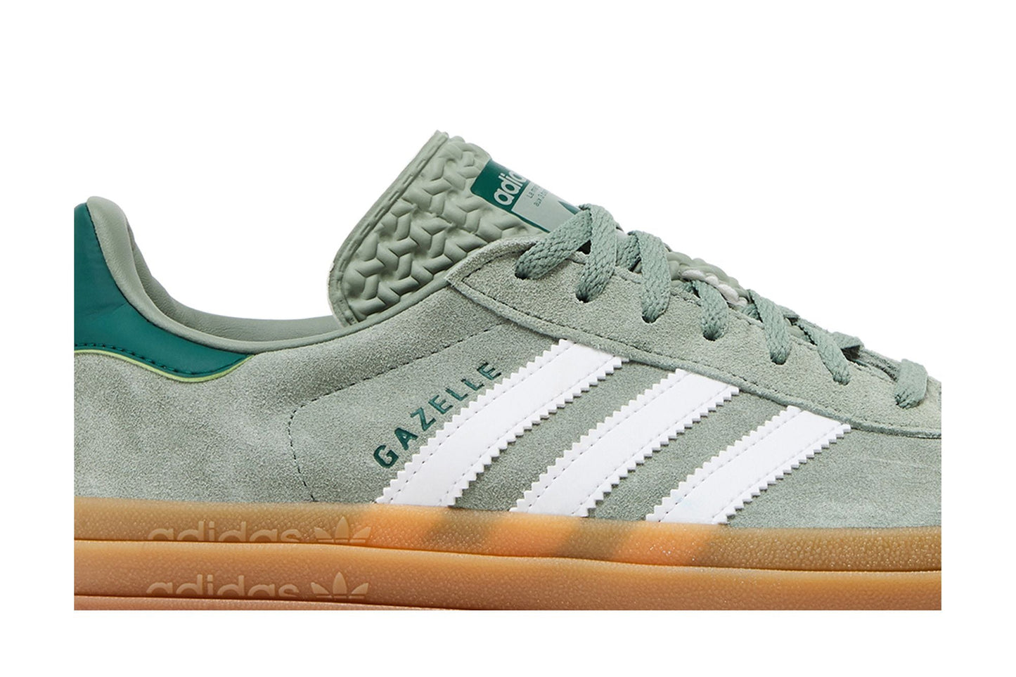 Adidas Gazelle Bold Silver Green