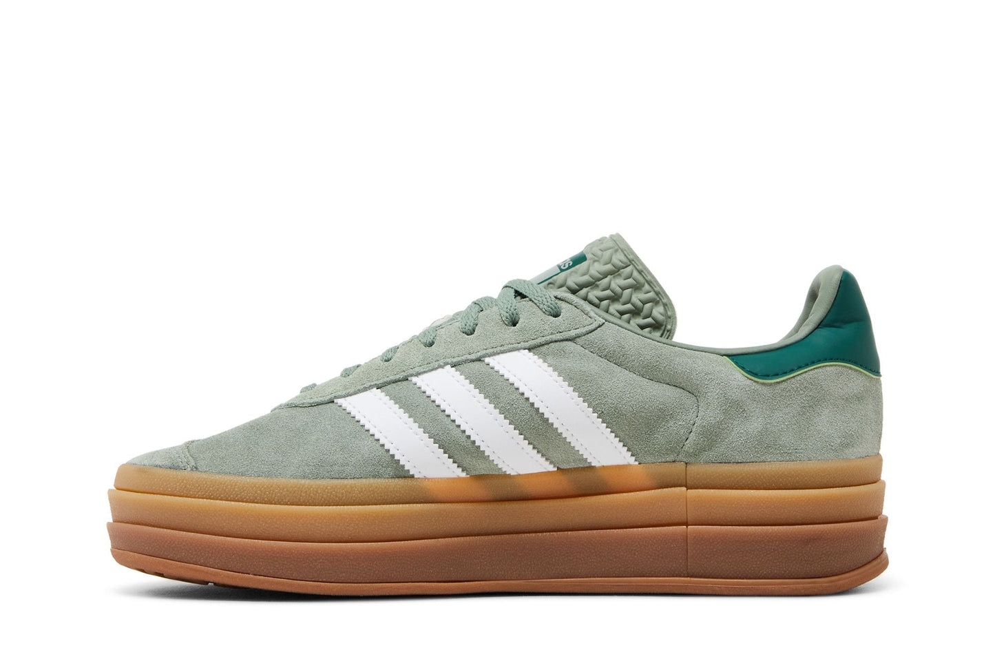 Adidas Gazelle Bold Silver Green