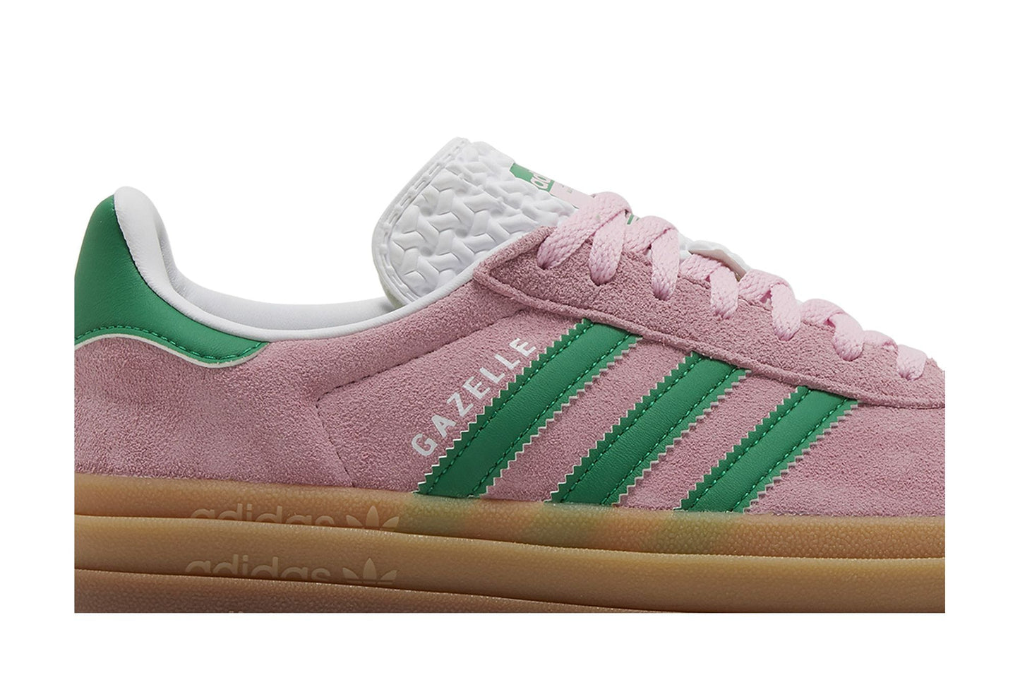Adidas Gazelle Bold True Pink Green Cloud White