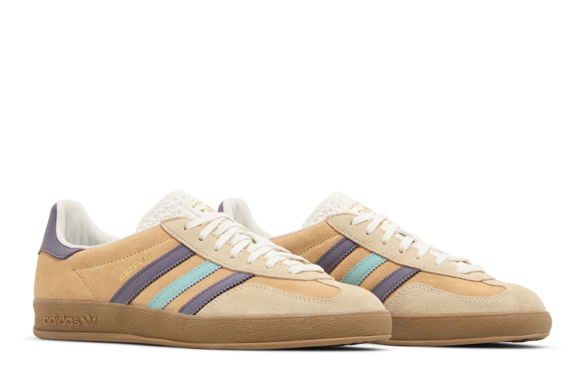 Adidas Gazelle Indoor Glow Orange Shadow Violet