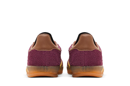 Adidas Gazelle Indoor Maroon Almost Yellow