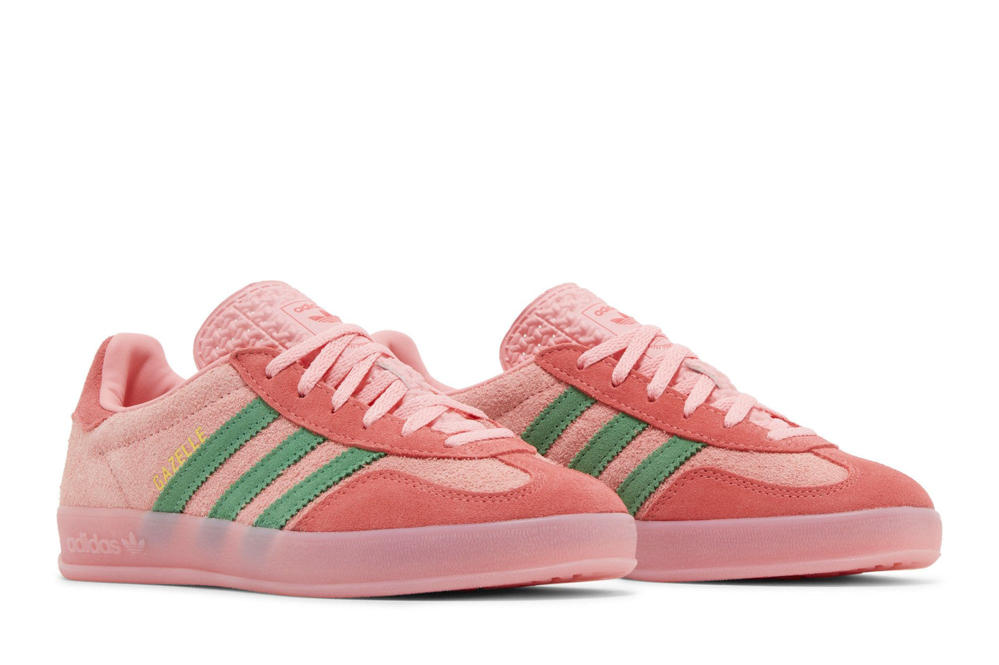 Adidas Gazelle Indoor Semi Rose Spark Preloved Scarlet