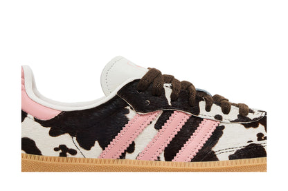 Adidas Samba OG Cow Print Dark Brown Wonder Mauve