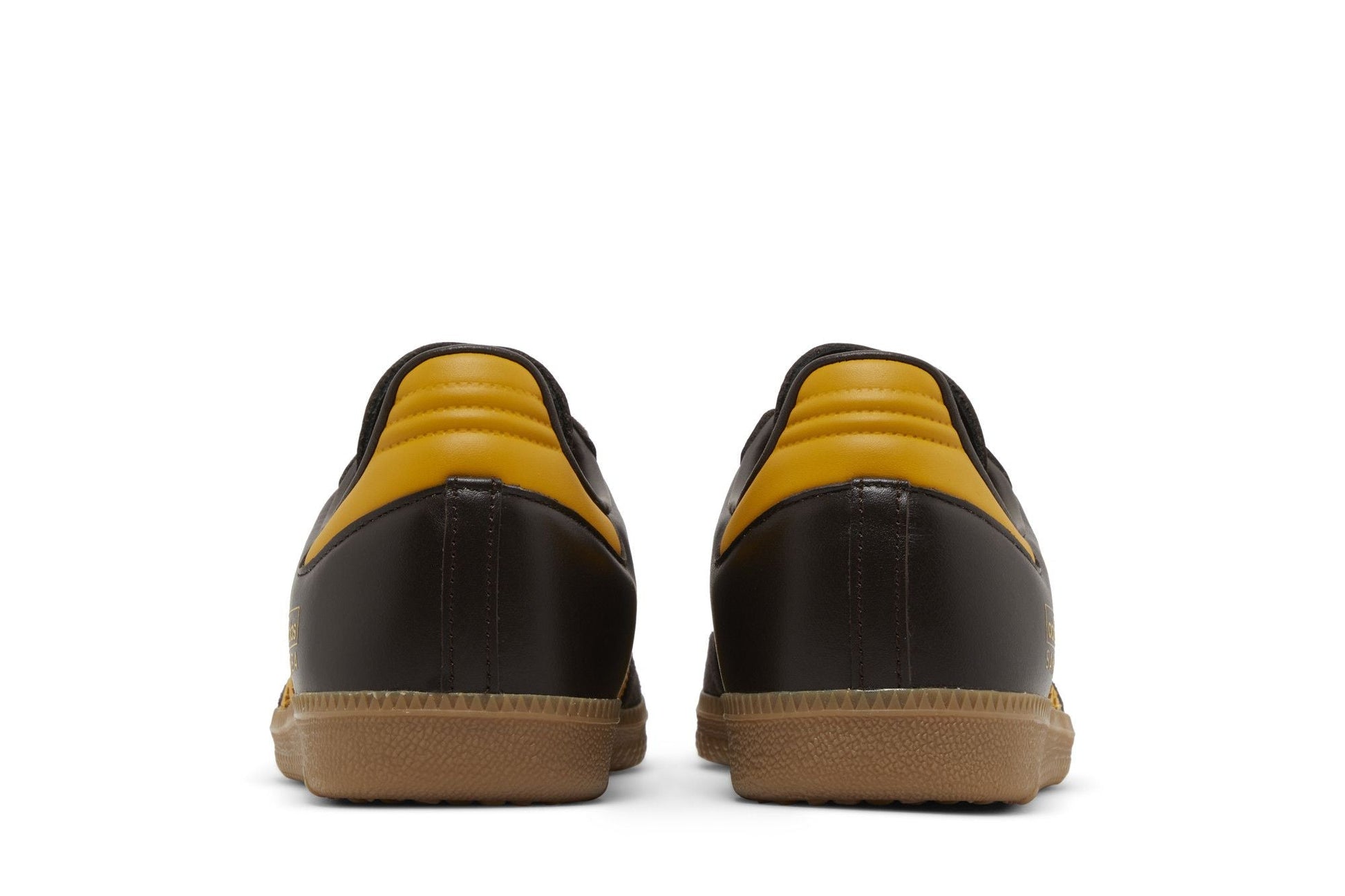 Adidas Samba OG Dark Brown Yellow