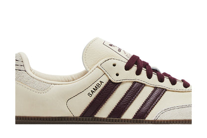 Adidas Samba OG Wonder White Maroon