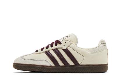 Adidas Samba OG Wonder White Maroon