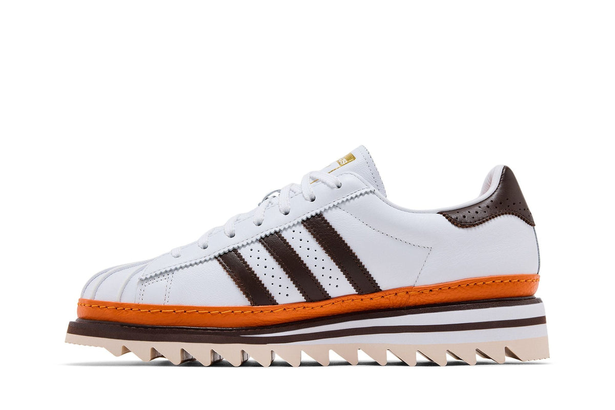 Adidas Superstar CLOT by Edison Chen White Coffee
